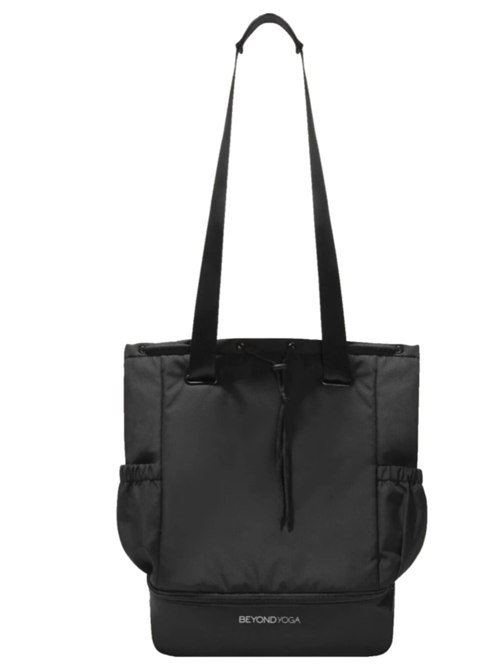 BEYOND YOGA Women's Black Convertible Gym Bag